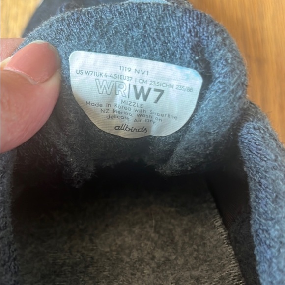 Allbirds Navy Blue Sneakers - Picture 5 of 5